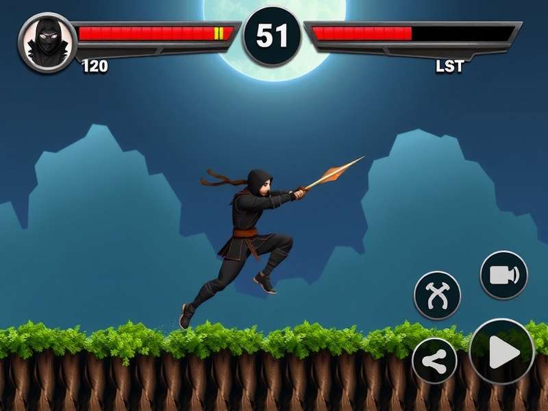 Vector 2 Ninja Action Indian edition features